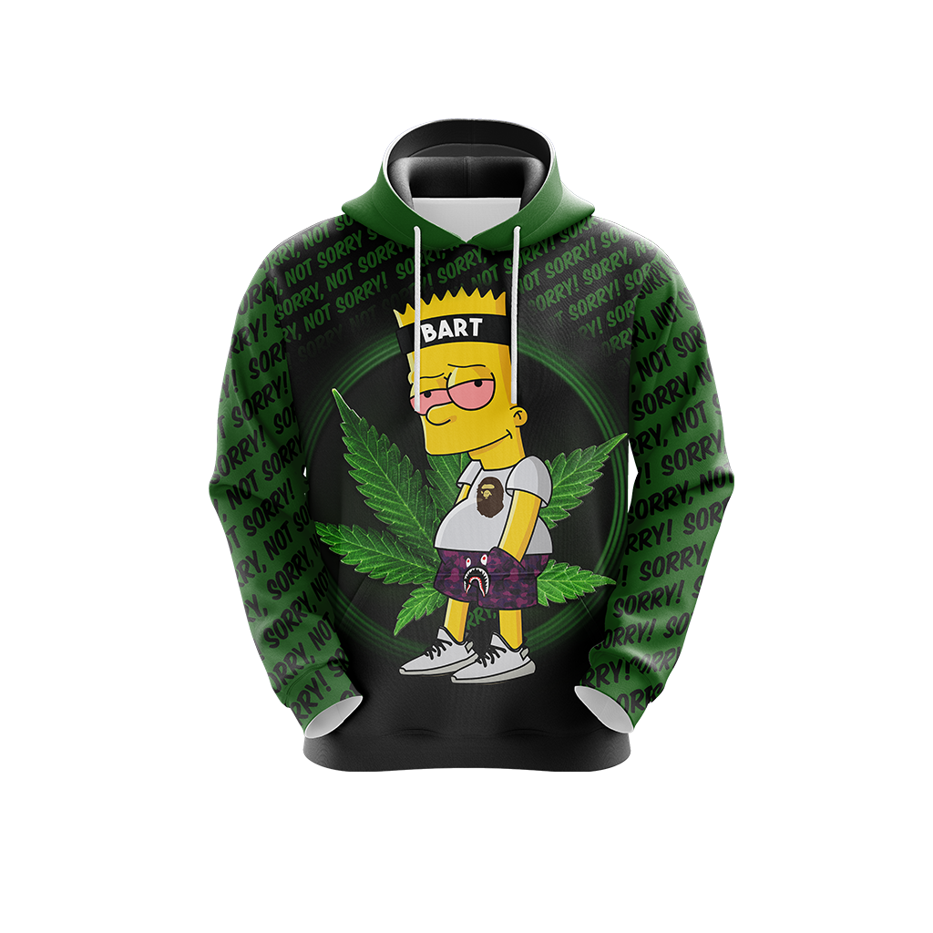 Bart The Simpsons Unisex 3D T-shirt   