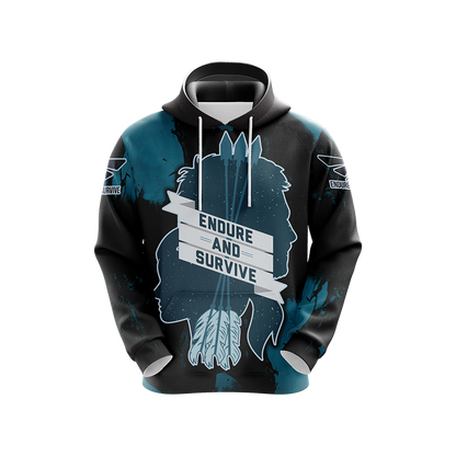 The last of Us - Endure and Survive Unisex 3D T-shirt   