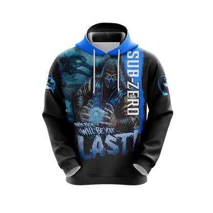 Mortal Kombat Sub Zero This Time Will Be Your Last Unisex 3D T-shirt   