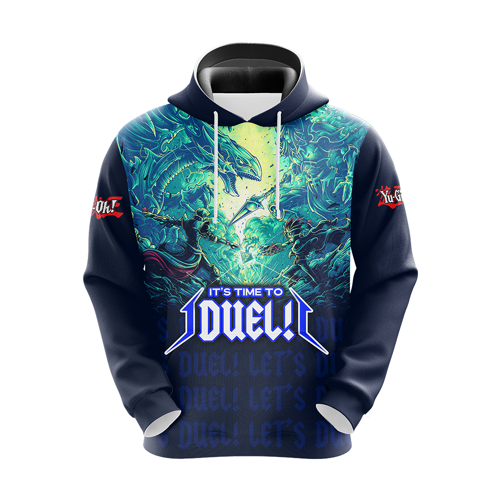 Yu-Gi-Oh! It's Time To Duel Mutō Yūgi vs Seto Kaiba Unisex 3D T-shirt Zip Hoodie Pullover Hoodie   