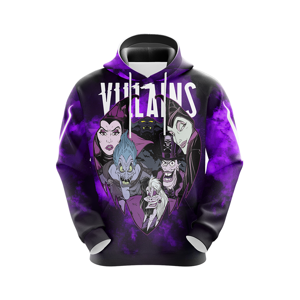Disney Vilains Unisex 3D T-shirt   