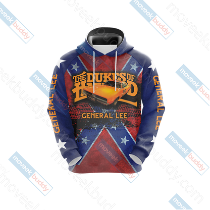 The Dukes Of Hazzard General Lee Unisex 3D T-shirt   