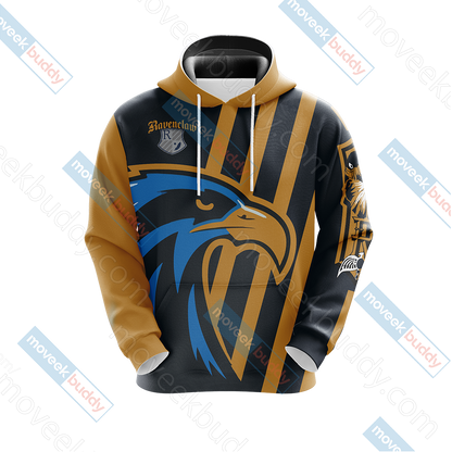Ravenclaw Eagles Quidditch Team Harry Potter Unisex 3D T-shirt   