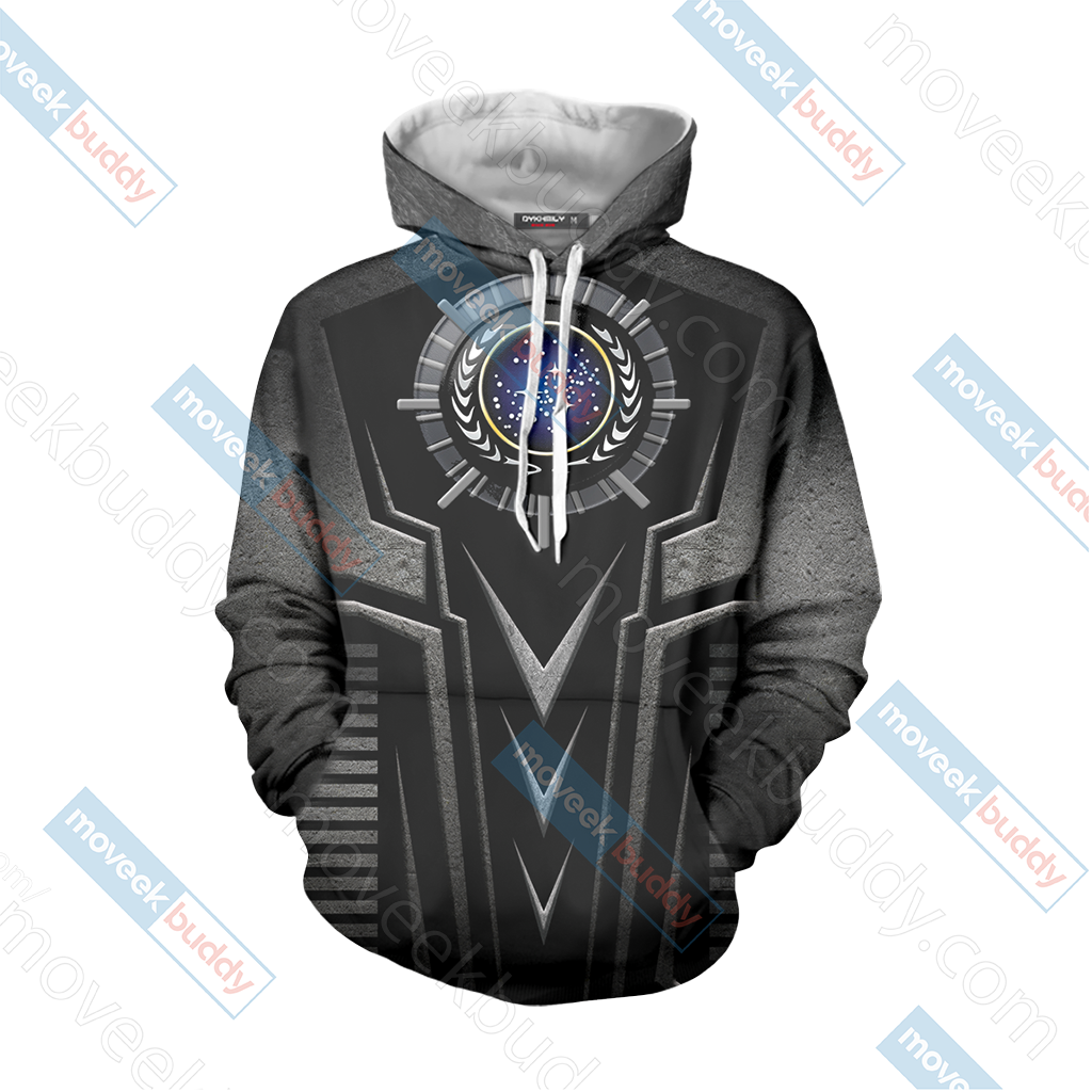 Star Trek - United Federation of Planets Logo Unisex 3D T-shirt   