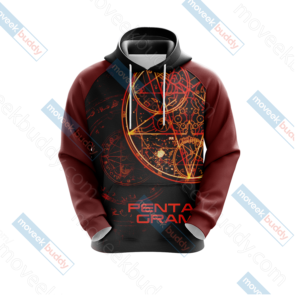 Doom 3 - Pentagram Unisex 3D T-shirt   