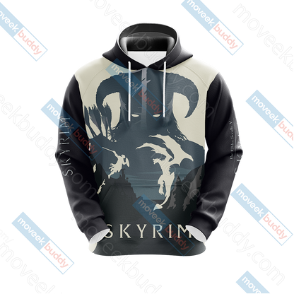 The Elder Scrolls: Skyrim Unisex 3D T-shirt   