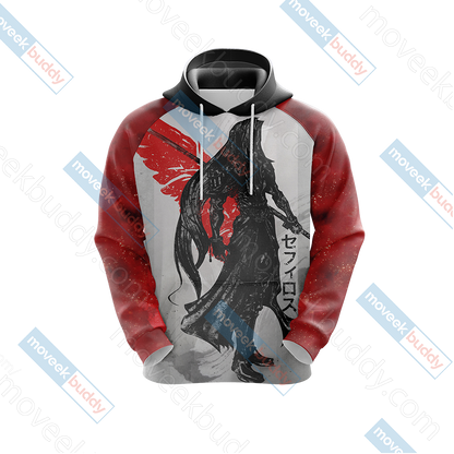 Final Fantasty - Crimson Sephiroth Unisex 3D T-shirt   
