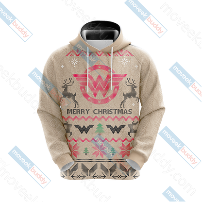 Wonderwoman Knitting Style Unisex 3D T-shirt   