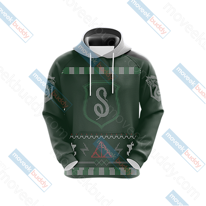Harry Potter - Cunning Like A Slytherin Winter Style Unisex 3D T-shirt   