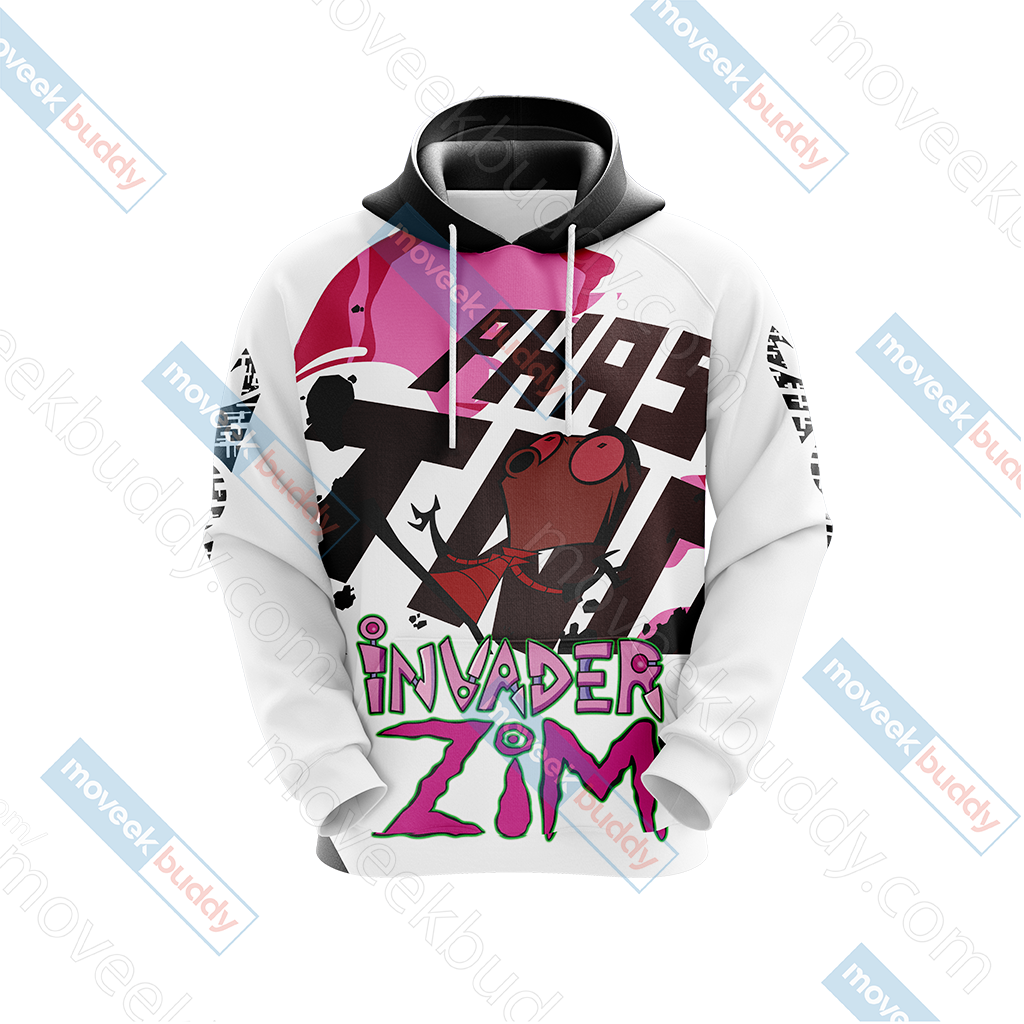 Invader ZIM Unisex 3D T-shirt   