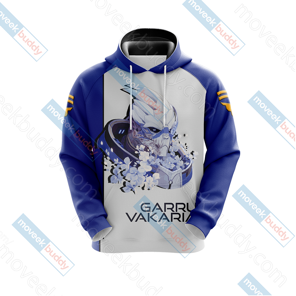 Mass Effect - Garrus Vakarian Unisex 3D T-shirt   