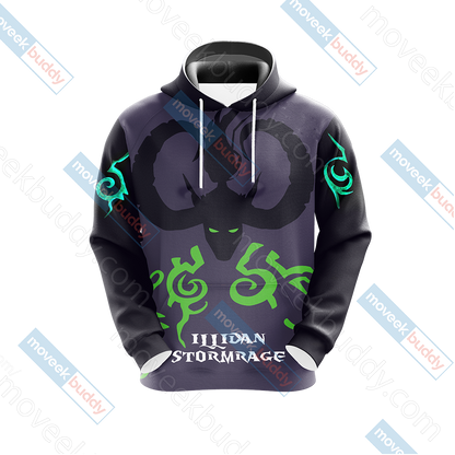 World Of Warcraft - Illidan Stormrage Unisex 3D T-shirt   