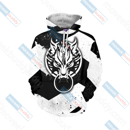 Final Fantasy 7 - Fenrir New Unisex 3D T-shirt   