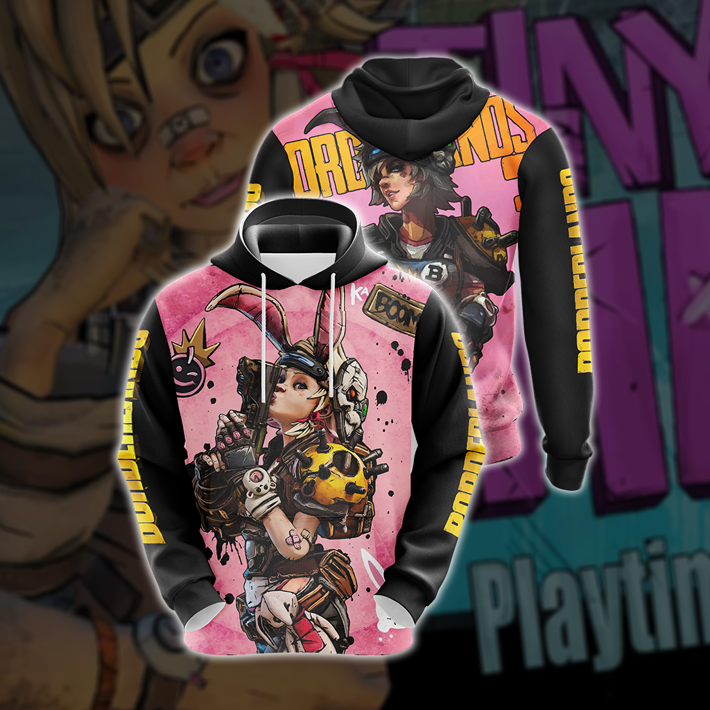 Borderlands 3 - Tina Boom Unisex 3D T-shirt Hoodie S 