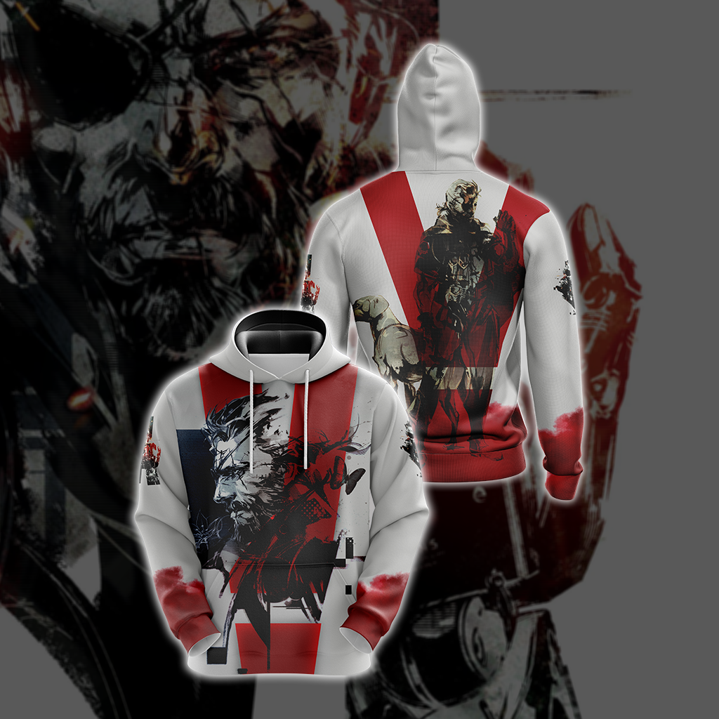 Metal Gear Solid Game Unisex 3D T-shirt Hoodie S 