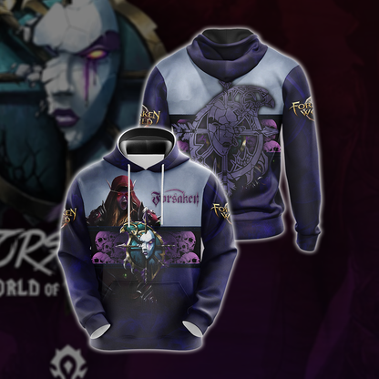 World Of Warcraft - Forsaken Unisex 3D T-shirt Hoodie S 