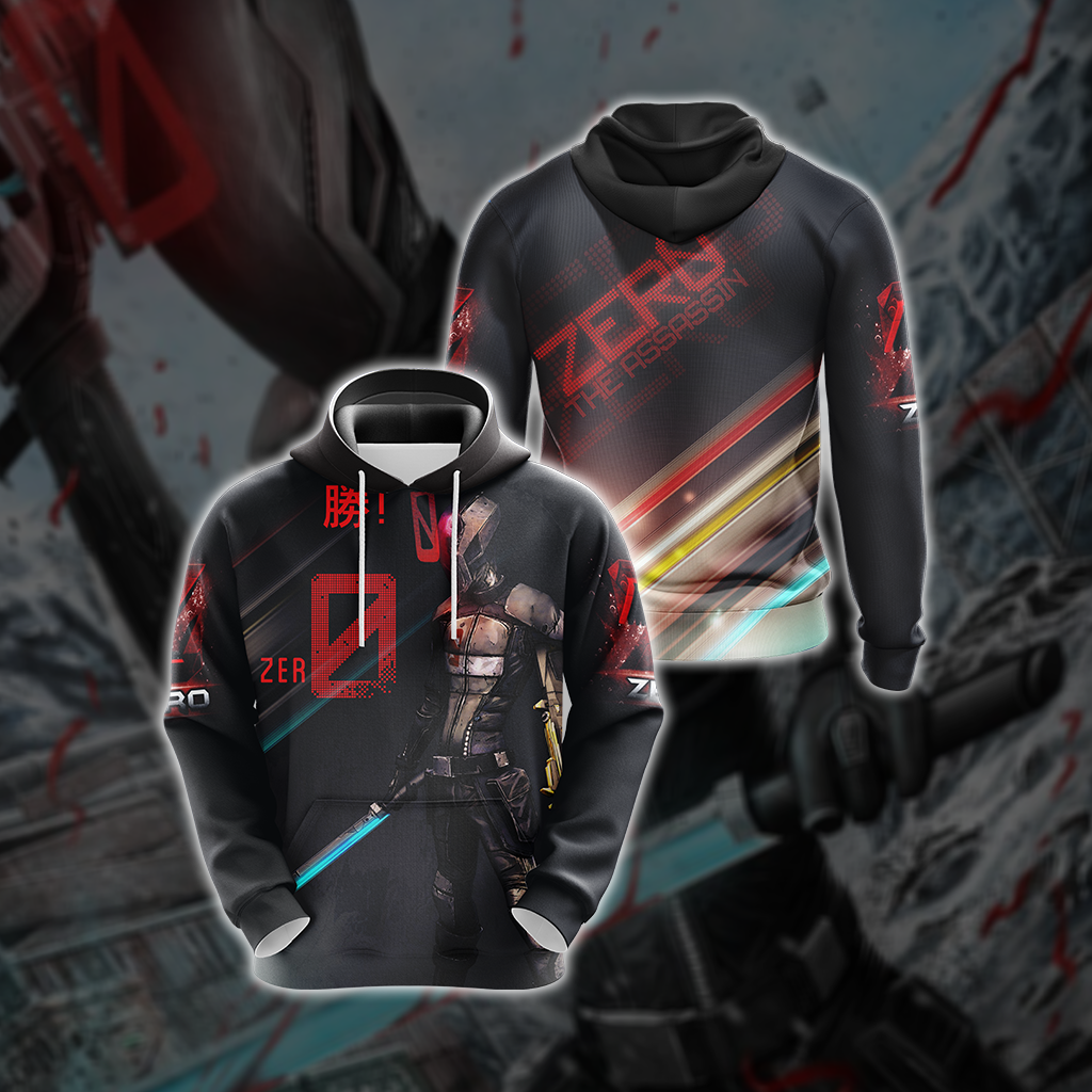 Borderlands - Zero Assassin New Unisex 3D T-shirt Hoodie S 