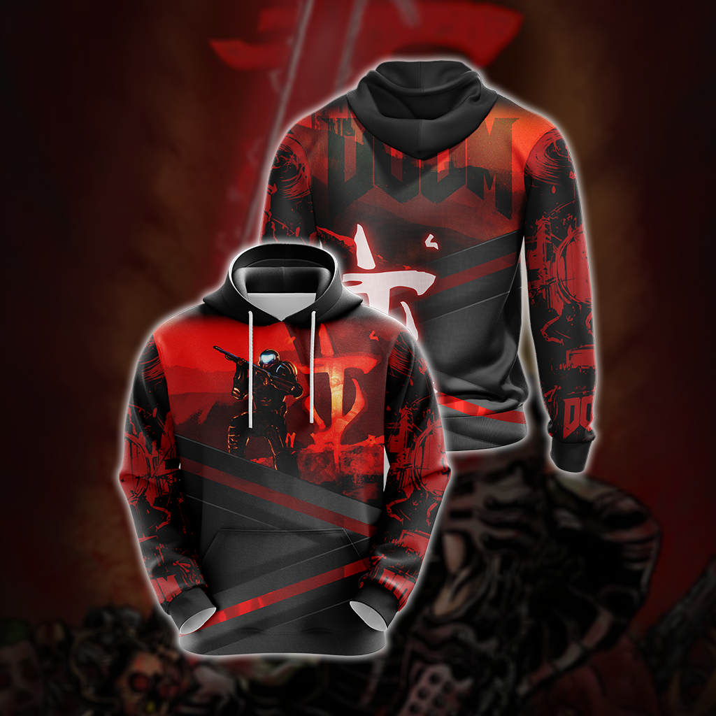 Doom New Version Unisex 3D T-shirt Hoodie S 