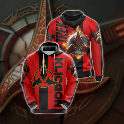 Star Trek - Klingon Symbol Unisex 3D T-shirt Hoodie S 