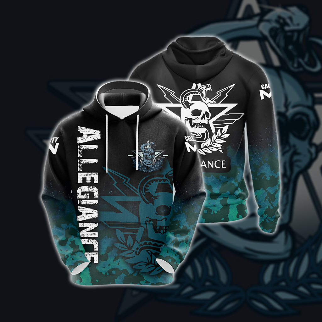 Allegiance - Call of Duty Modern Warfare Unisex 3D T-shirt Hoodie S 