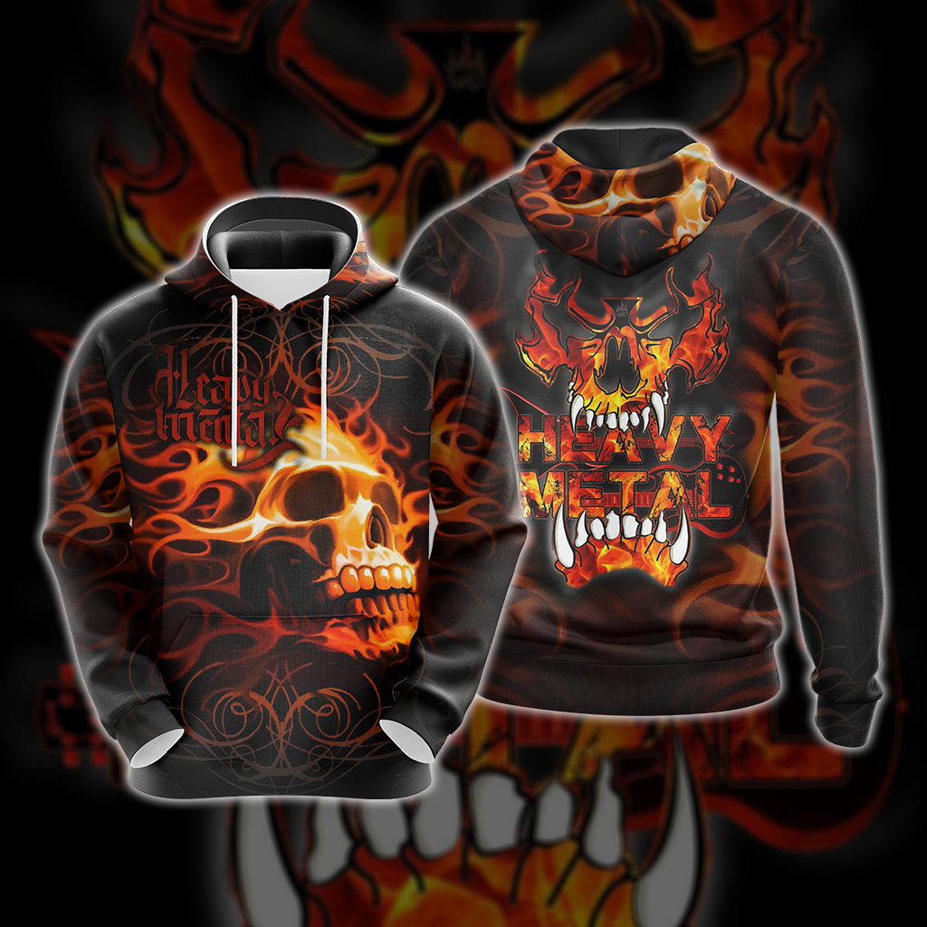 Heavy Metal Music Unisex 3D T-shirt Hoodie S 