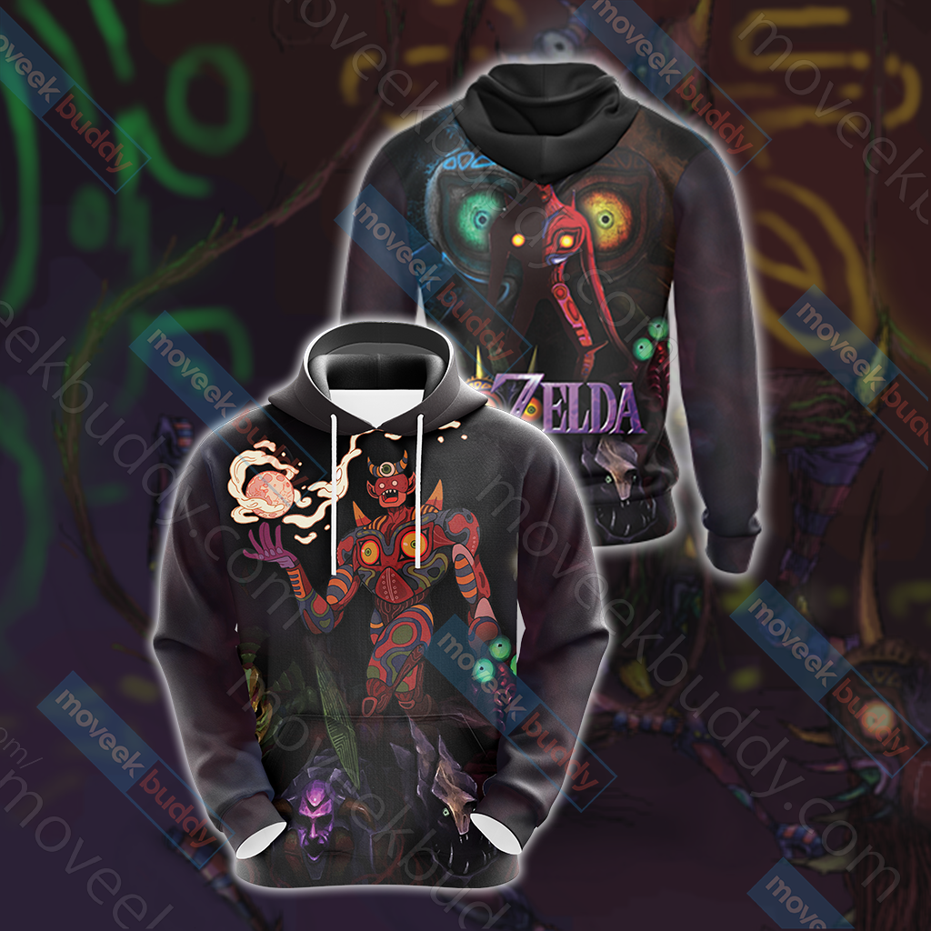 The Legend Of Zelda Majora's Wrath New Look Unisex 3D T-shirt Hoodie S 