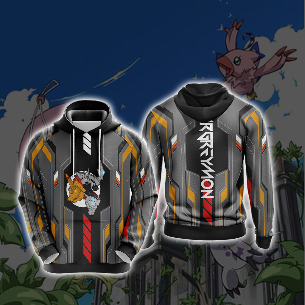 Digimon - WarGreymon New Unisex 3D T-shirt Hoodie S 
