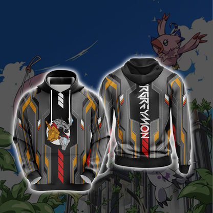 Digimon - WarGreymon New Unisex 3D T-shirt Hoodie S 