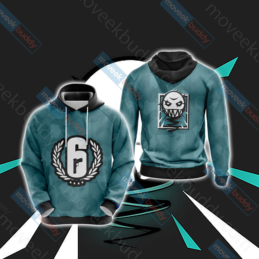 Tom Clancy's Rainbow Six - Ela Unisex 3D T-shirt Hoodie S 
