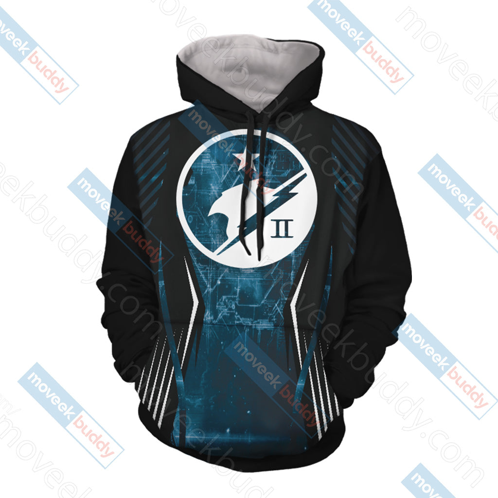 Halo - Blue Team Unisex 3D T-shirt   