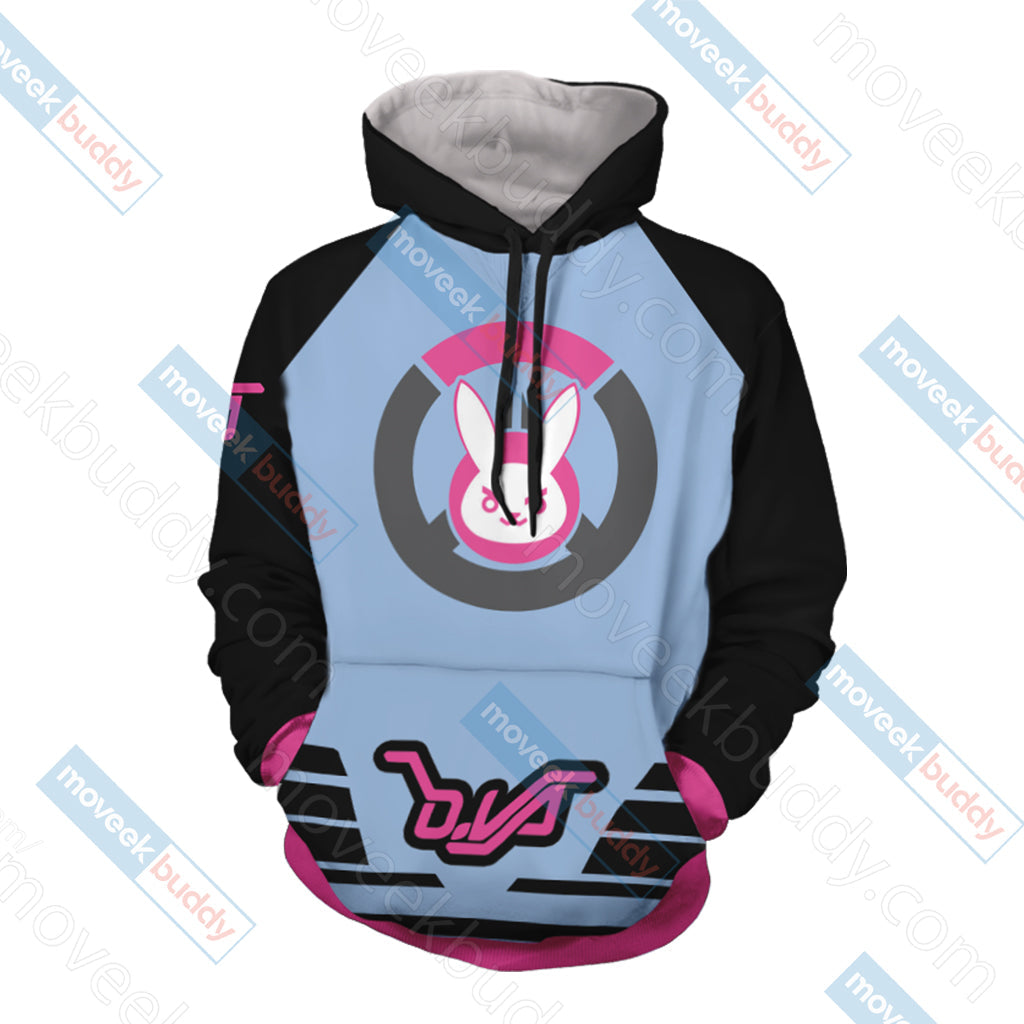Overwatch - D.Va Symbol Unisex 3D T-shirt   