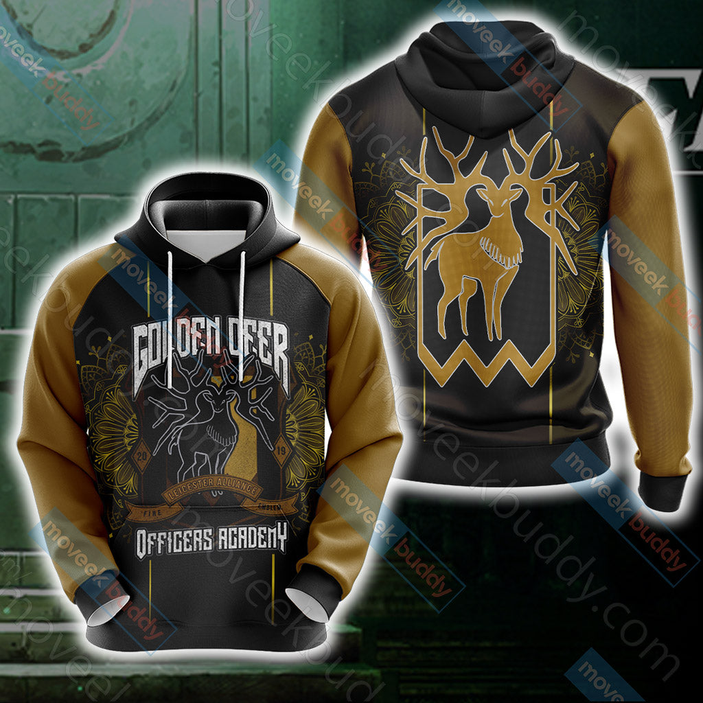 Fire Emblem Three Houses The Golden Deer Unisex 3D T-shirt Hoodie S 