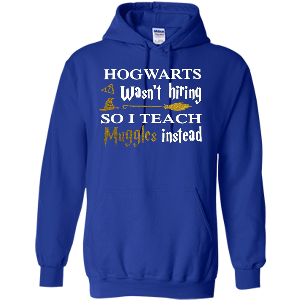 I Teach Muggles Instead T-shirt Royal S 