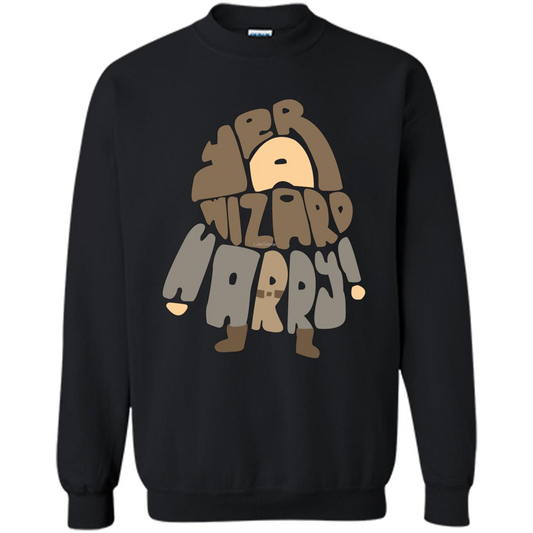 Movies T-shirt Yer A Wizard Harry Black S 
