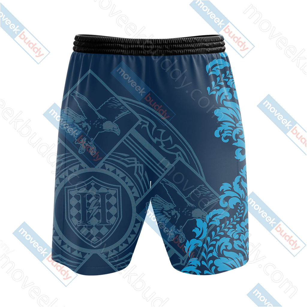 Harry Potter - Wise Like A Ravenclaw Version Lifestyle Unisex Beach Shorts   