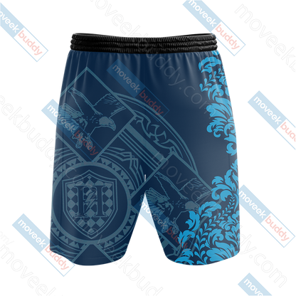 Harry Potter - Wise Like A Ravenclaw Version Lifestyle Unisex Beach Shorts   