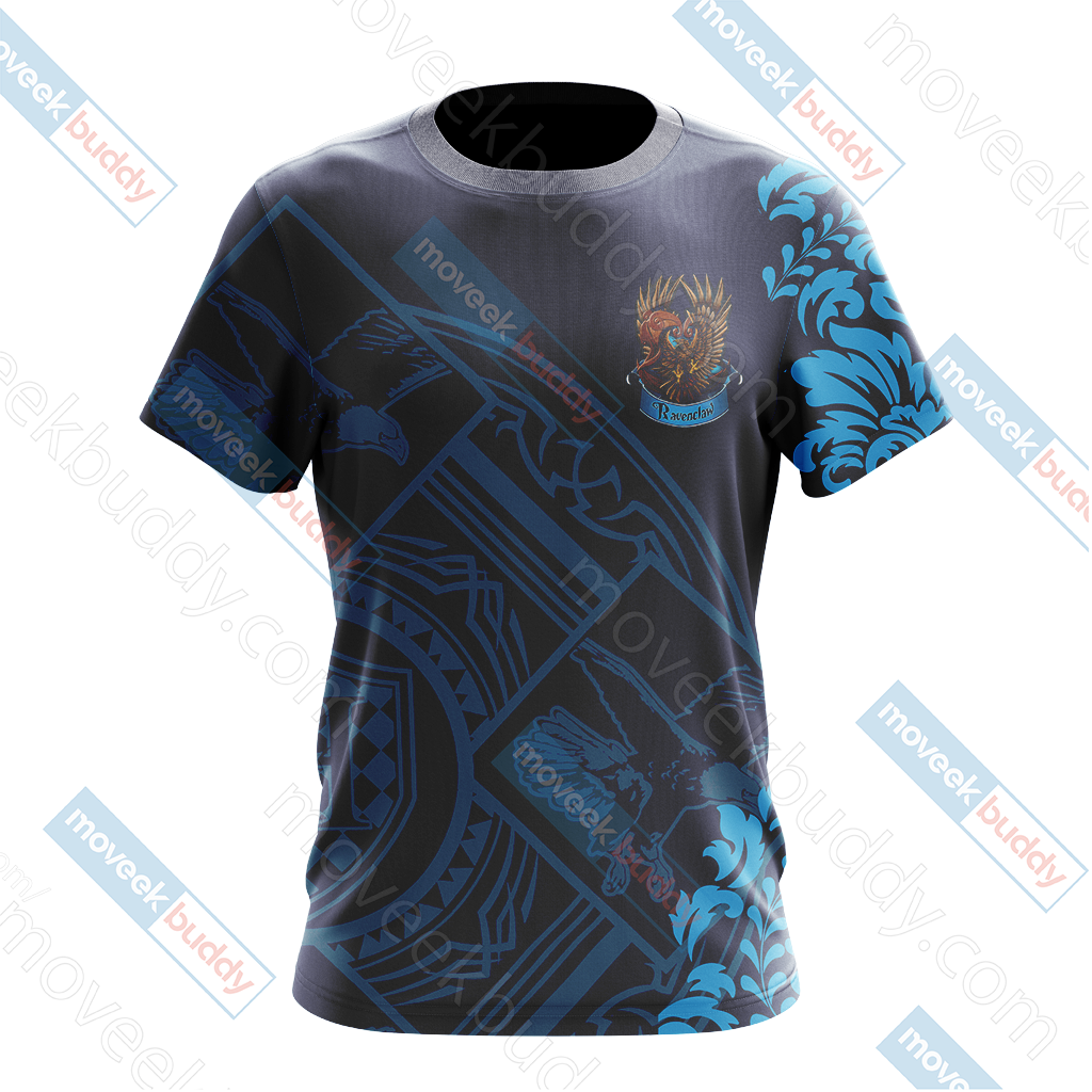 Harry Potter - Wise Like A Ravenclaw Version Lifestyle Unisex 3D T-shirt   