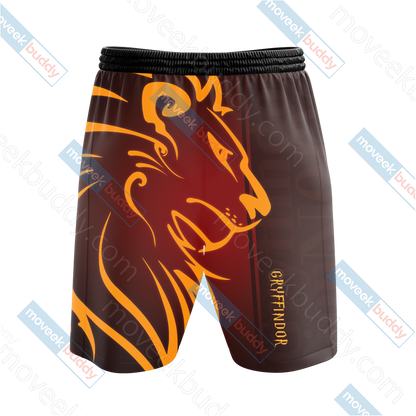 You Might Belong In Gryffindor Harry Potter Hogwarts Beach Shorts   