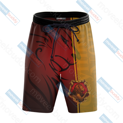 You Might Belong In Gryffindor Harry Potter Hogwarts Beach Shorts   