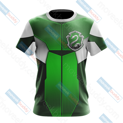 Harry Potter - Slytherin House Collection Unisex 3D T-shirt   