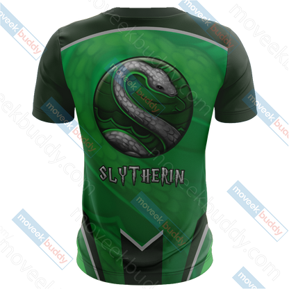 Harry Potter - Slytherin House Wacky Style Unisex 3D T-shirt   