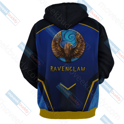 Harry Potter - Ravenclaw House Wacky Style Unisex 3D T-shirt   