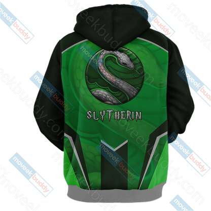 Harry Potter - Slytherin House Wacky Style Unisex 3D T-shirt   