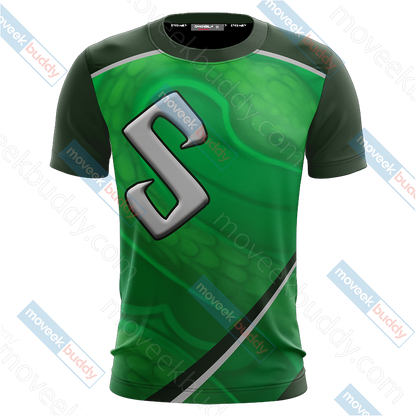 Harry Potter - Slytherin House Wacky Style Unisex 3D T-shirt   