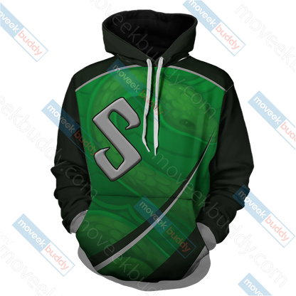 Harry Potter - Slytherin House Wacky Style Unisex 3D T-shirt   