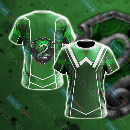 Harry Potter - Slytherin House New Lifestyle Unisex 3D T-shirt   