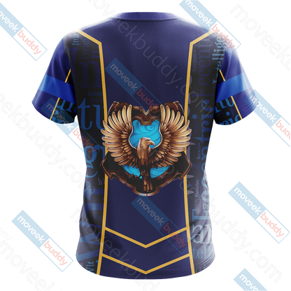 Harry Potter - Ravenclaw House New Lifestyle Unisex 3D T-shirt   