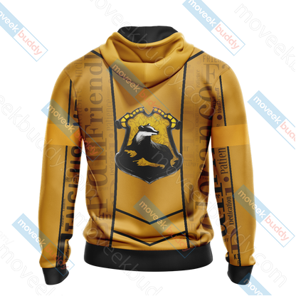 Harry Potter - Hufflepuff House New Lifestyle Unisex 3D T-shirt   