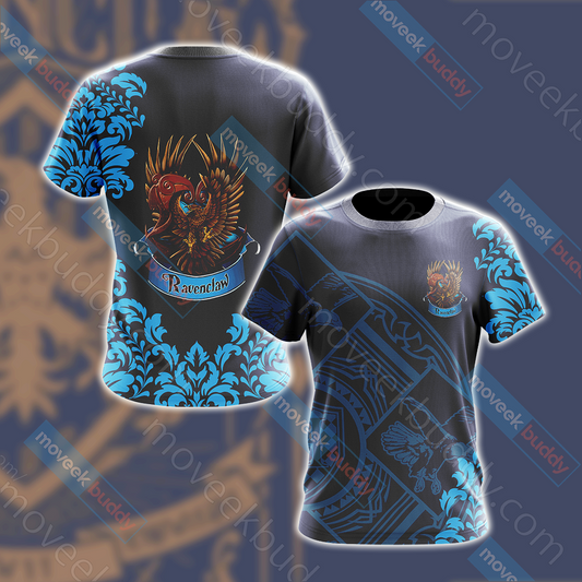 Harry Potter - Wise Like A Ravenclaw Version Lifestyle Unisex 3D T-shirt   