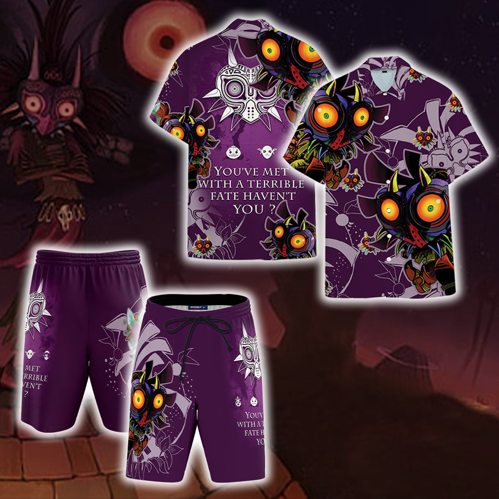 The Legend Of Zelda: Majora's Mask Unisex 3D T-shirt Zip Hoodie Pullover Hoodie   